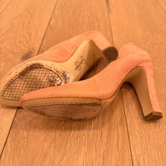 Jesica Simpson blush heels - Picture 3 of 9